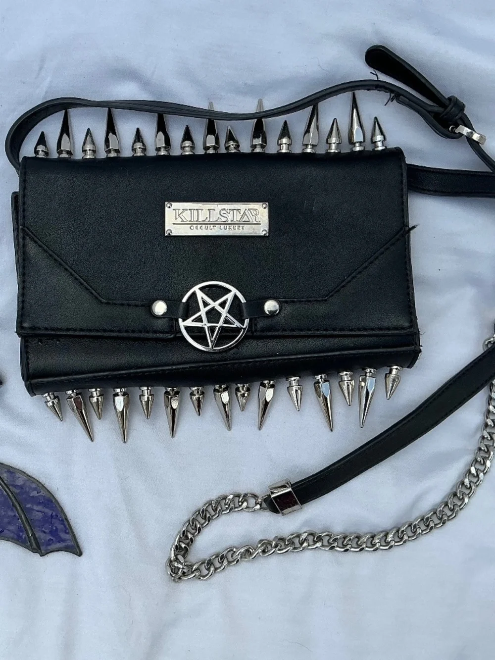 KILLSTAR Studded Shoulder Bag - Picture 1 of 3